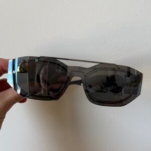 Versace Sunglasses VE2235 Biggie - Transparent Grey/Mirror